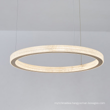 New design modern ceiling light for dining room ring led pendant chandelier lamp fixture